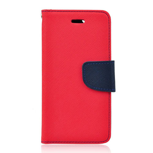 Θήκη OEM Fancy Book για LG G710 G7 ThinQ Flip Cover Red Navy