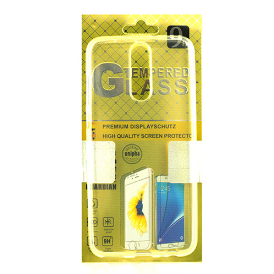 Θήκη OEM Back Cover + Tempered Glass για Huawei Mate 10 lite Transparent