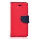 Θήκη OEM Fancy Book για Samsung N960 Galaxy Note 9 Flip Cover Red Navy