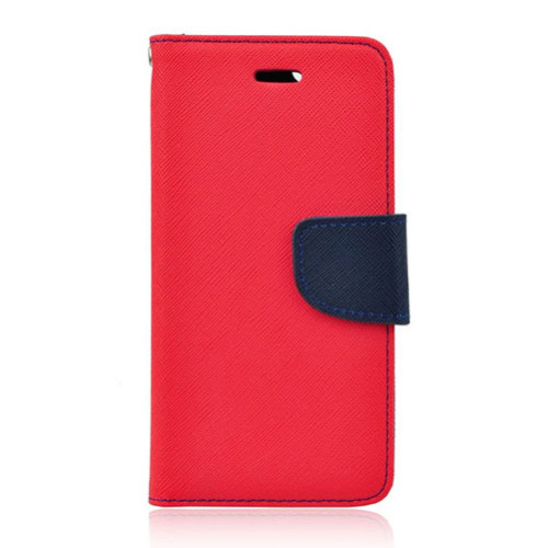 Θήκη OEM Fancy Book για Samsung i9500 Galaxy S4 Flip Cover Red Navy