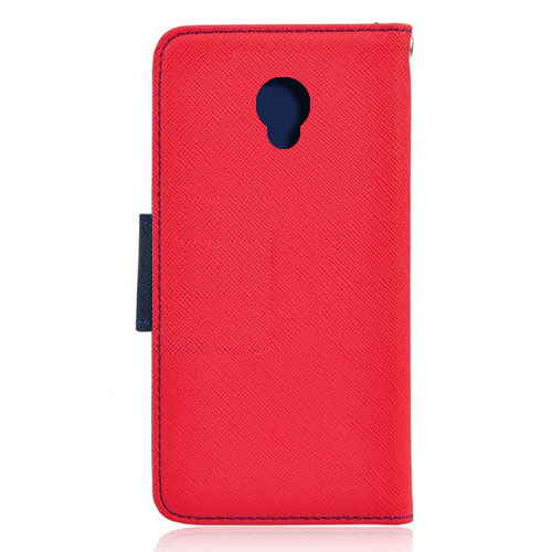 Θήκη OEM Fancy Book για Samsung i9500 Galaxy S4 Flip Cover Red Navy