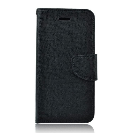 Θήκη OEM Fancy Book για Sony H8324 Xperia XZ2 Compact Flip Cover Black