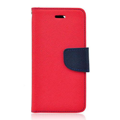 Θήκη OEM Fancy Book για Sony H8324 Xperia XZ2 Compact Flip Cover Red Navy