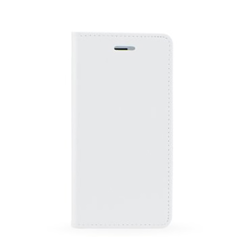 Θήκη OEM Magnet για Huawei P20 Flip Cover Synthetic Leather White