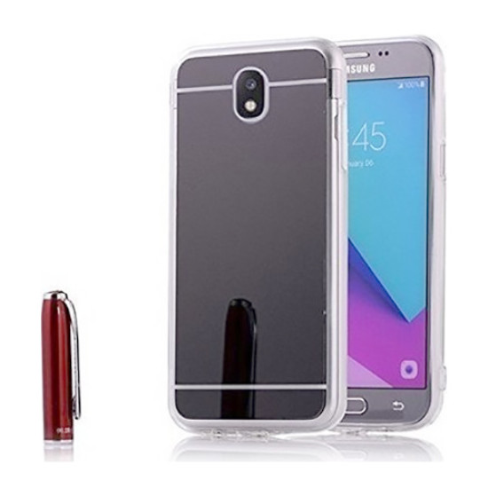 Θήκη Forcell Mirror για Samsung J330 Galaxy J3 (2017) Back Cover Silicone Grey Θήκη Forcell Mirror για Samsung J330 Galaxy J3 (2017) Back Cover Silicone Grey