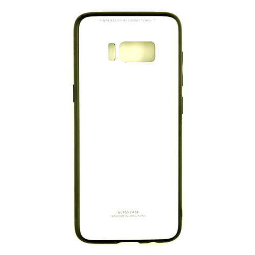 Θήκη OEM Glass για Samsung G950 Galaxy S8 Back Cover White