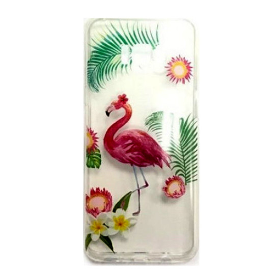 Θήκη Forcell Flamingo για Samsung G955 Galaxy S8 Plus Back Cover White Θήκη Forcell Flamingo για Samsung G955 Galaxy S8 Plus Back Cover White