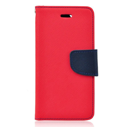 Θήκη OEM Fancy Book για Apple iphone XS Max Flip Cover Red Navy