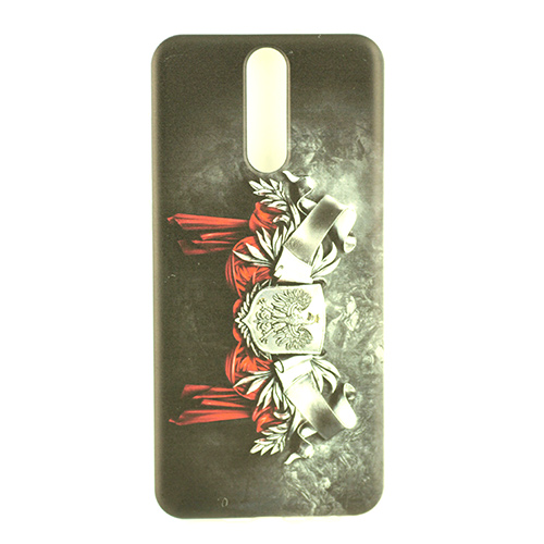Θήκη OEM Patriotic για Huawei Mate 10 Lite Back Cover TPU 0.3mm Transparent Black