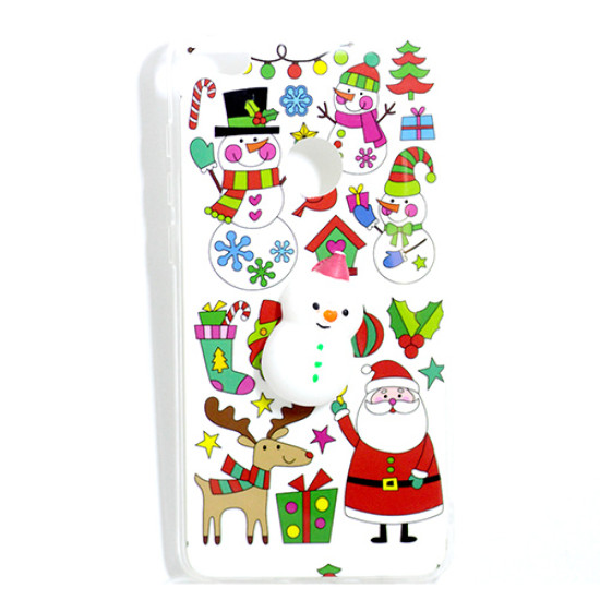 Θήκη OEM Futeral Squishy για Huawei P8/P9 Lite (2017) Back Cover TPU White