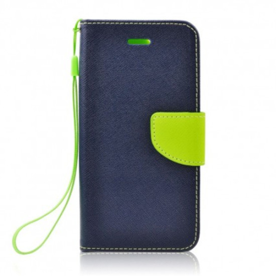 Θήκη OEM Fancy Book για Samsung i9500 Galaxy S4 Flip Cover Navy Lime 5901737271686 Θήκη OEM Fancy Book για Samsung i9500 Galaxy S4 Flip Cover Navy Lime 5901737271686