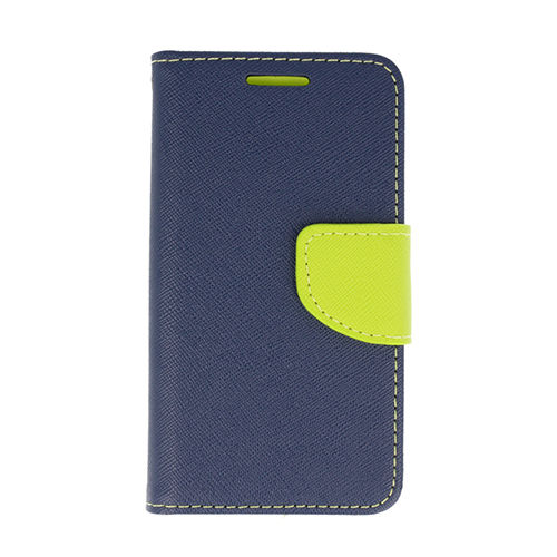 Θήκη OEM Fancy Book για Samsung J610 Galaxy J6 Plus (2018) Flip Cover Navy Lime 5901737935274