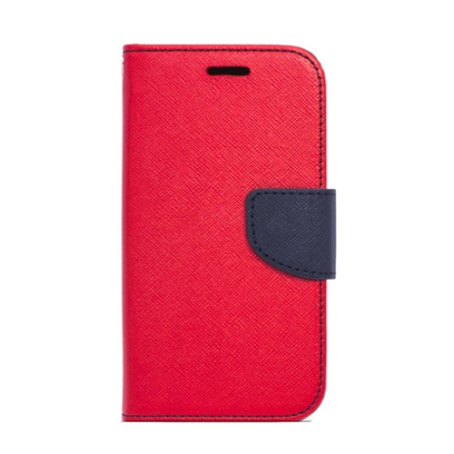 Θήκη OEM Fancy Book για Samsung J610 Galaxy J6 Plus (2018) Flip Cover Red Navy 5901737935267