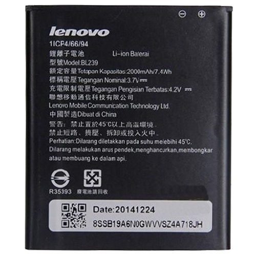 Μπαταρία Lenovo BL239 2000mAh A399 Οriginal Bulk Μπαταρία Lenovo BL239 2000mAh A399 Οriginal Bulk