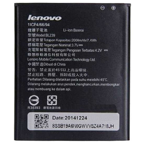 Μπαταρία Lenovo BL239 2000mAh A399 Οriginal Bulk Μπαταρία Lenovo BL239 2000mAh A399 Οriginal Bulk