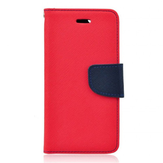 Θήκη OEM Fancy Book για Xiaomi Redmi 7 Flip Cover Navy Red