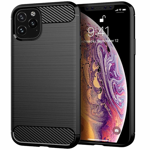 Θήκη Forcell Carbon για Apple iPhone 11 Pro Back Cover Black Θήκη Forcell Carbon για Apple iPhone 11 Pro Back Cover Black