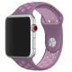Handodo Double Silicone Band Apple Watch iWatch 1,2,3 42mm Purple/Pink Λουράκι Σιλικόνης Blister