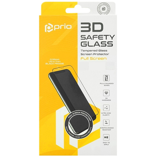 Tempered Glass Prio 9H 3D για Huawei Mate 30 Lite Black