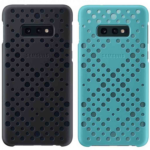 Θήκη Samsung EF-XG970CBE για G970 Galaxy S10e Pattern Back Cover 2 Piece Cover Black/Green original Θήκη Samsung EF-XG970CBE για G970 Galaxy S10e Pattern Back Cover 2 Piece Cover Black/Green original