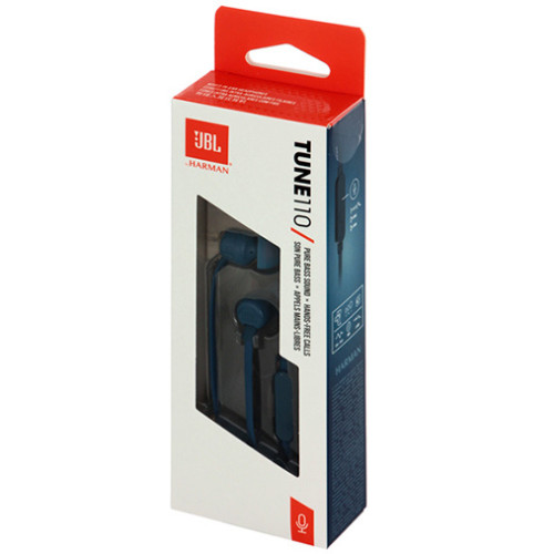 Handsfree JBL T110 3.5mm Blue Original