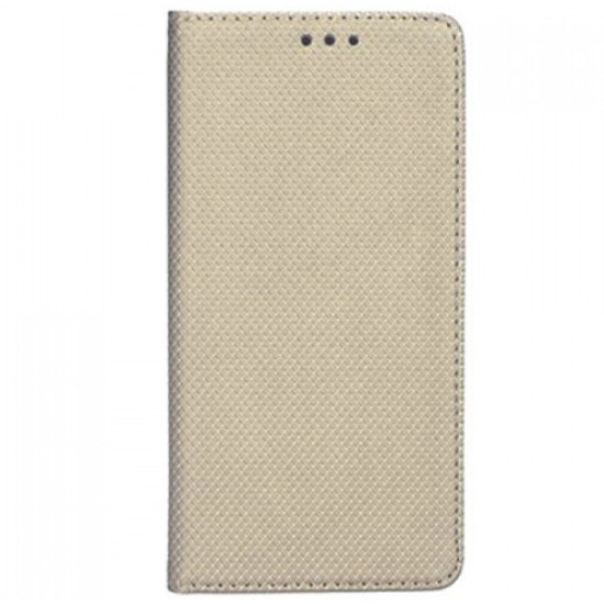 Θήκη OEM Smart Magnet για Huawei Mate 20 Pro Flip Cover Gold