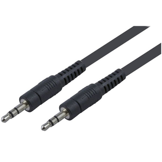 Καλώδιο ήχου Powertech CAB-J001 με βύσμα Jack 3.5mm stereo σε Jack stereo 3.5mm 1.5m Black Καλώδιο ήχου Powertech CAB-J001 με βύσμα Jack 3.5mm stereo σε Jack stereo 3.5mm 1.5m Black