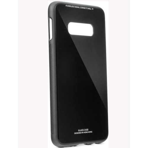 Θήκη Forcell Glass για Samsung G970 Galaxy S10e Back Cover Black Θήκη Forcell Glass για Samsung G970 Galaxy S10e Back Cover Black