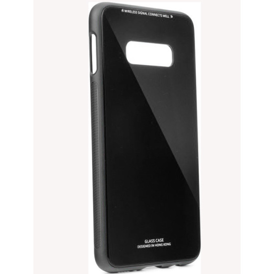Θήκη Forcell Glass για Samsung G970 Galaxy S10e Back Cover Black Θήκη Forcell Glass για Samsung G970 Galaxy S10e Back Cover Black