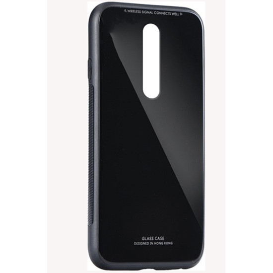 Θήκη Forcell Glass για Xiaomi Redmi 8 Back Cover Black Θήκη Forcell Glass για Xiaomi Redmi 8 Back Cover Black