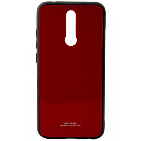 Θήκη Forcell Glass για Xiaomi Redmi 8 Back Cover Red