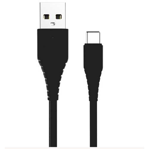 Data cable Powertech Type-C to USB 2.0 καλώδιο δεδομένων 1m Black Bulk