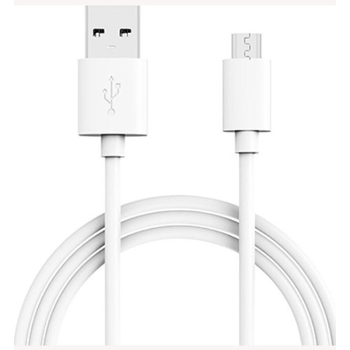 Data cable Powertech Micro USB to USB 2.0 καλώδιο δεδομένων 1m White