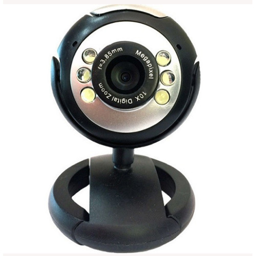 Web Camera Powertech PT-509 Black