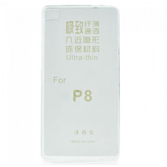 Θήκη OEM Ultra Slim για Huawei P8 Lite Back Cover TPU 0.5mm Transparent Θήκη OEM Ultra Slim για Huawei P8 Lite Back Cover TPU 0.5mm Transparent