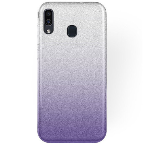 Θήκη Forcell Shining για Samsung A205 Galaxy A20, A30 Back Cover Clear Violet