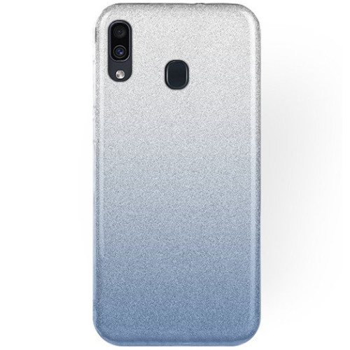 Θήκη Forcell Shining για Samsung A205 Galaxy A20, A30 Back Cover Clear Blue