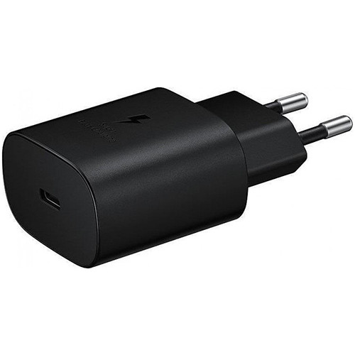 Φορτιστής Tαξιδίου Αντάπτορας Samsung EP-TA800EBE Type-C 3000mAh 25W Fast Charger Black Original Bulk