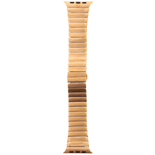 Tactical 007 Buckle Magnetic Stainless Steel Band Apple Watch iWatch 1,2,3 42MM Rose Gold Λουράκι