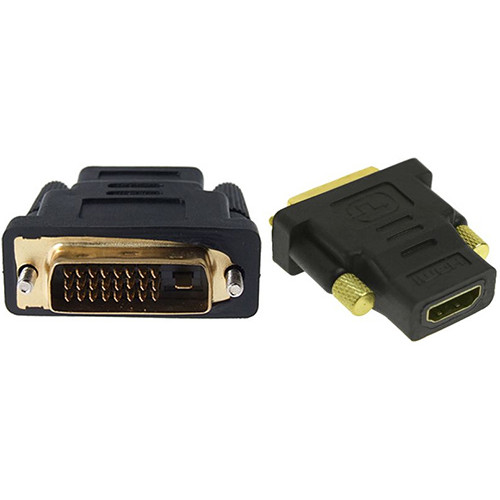 Αντάπτορας Powertech ADA-H003 DVI-I (M) σε HDMI (F) Black