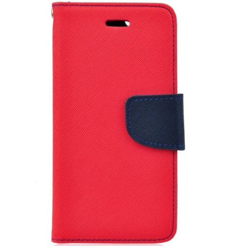 Θήκη OEM Fancy Book για Xiaomi Redmi Note 8 Pro Flip Cover Red Navy