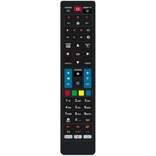 Τηλεχειριστήριο Powertech PT-831 για Panasonic TVs & SmartTVs