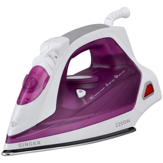 Σίδερο ατμού Singer STI-1720-SSWF 2200 Watt (Ελληνικής αντι/πειας)