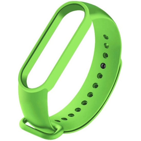 Xiaomi Mi Band 5 Strap Green Λουράκι Σιλικόνης OEM