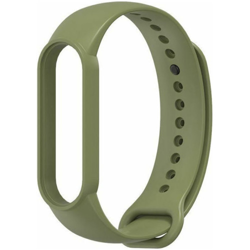 Xiaomi Mi Band 5 Strap Chaki Λουράκι Σιλικόνης OEM