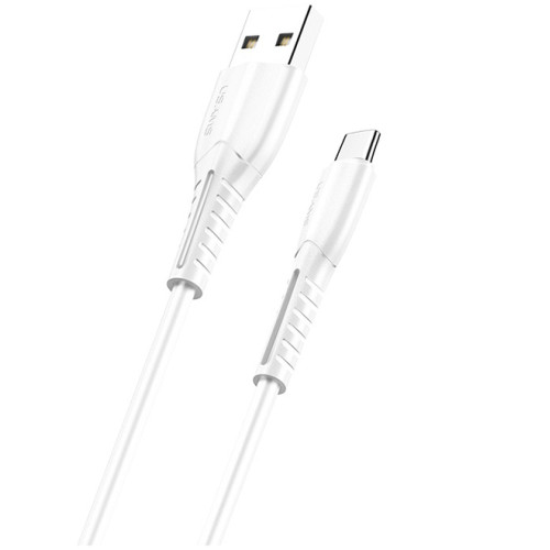 Data Cable USAMS SJ366 U35 Type-C to USB 2.0 καλώδιο δεδομένων 1m White