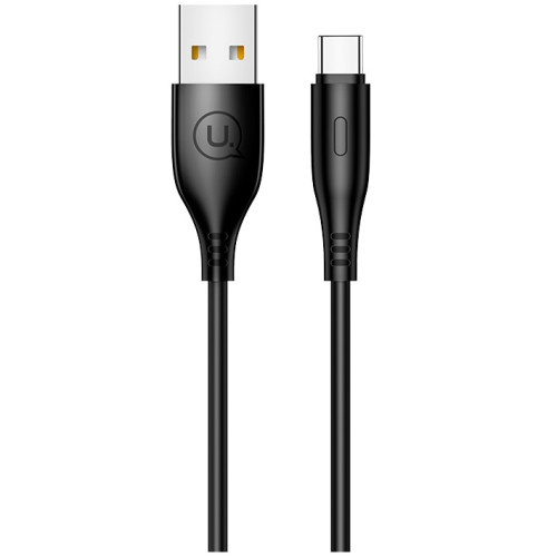 Data Cable USAMS SJ267 Type-C to USB 2.0 καλώδιο δεδομένων 1m Black