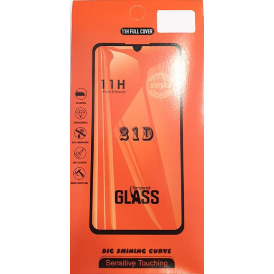 Tempered Glass 11H 21D 0.3mm για Xiaomi Poco X3 NFC Full OEM