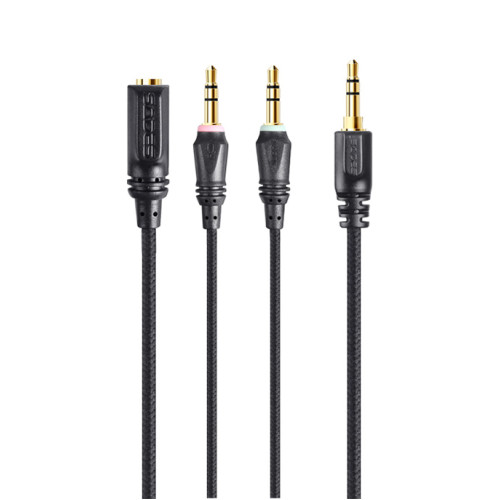 Headset Sades Spirits SA-721 Gaming 3.5mm multiplatform With Microphone Black