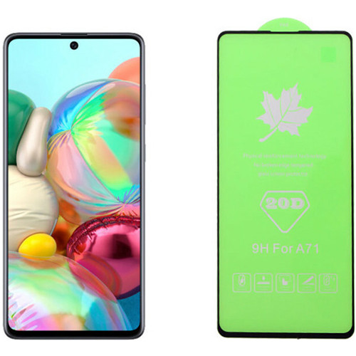 Tempered Glass OEM 9H 20D για Samsung A715 Galaxy A71 Full Glue Tempered Glass OEM 9H 20D για Samsung A715 Galaxy A71 Full Glue